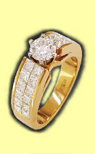 Изображение кольца с бриллиантами